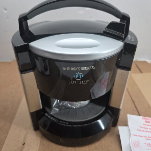 Black & Decker Professional Jar Opener Lids Off Automatic Jar Opener JW200BM - Picture 3 of 16